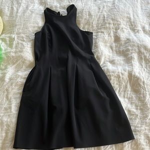 Black lululemon pleated dress